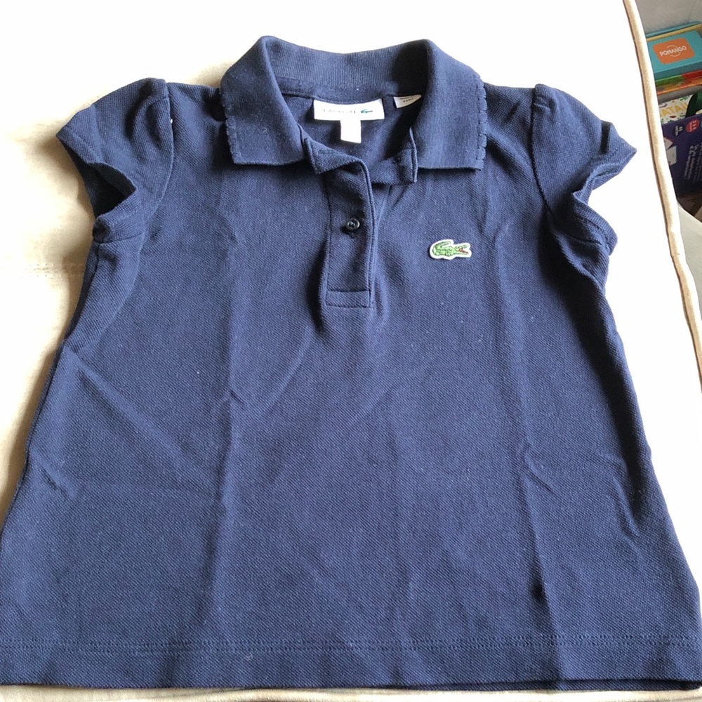 Lacoste Kids Dark Blue Polo Shirt